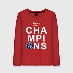 Женский лонгслив PSG CHAMPIONS