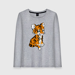Женский лонгслив Little Tiger