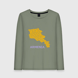 Женский лонгслив Golden Armenia