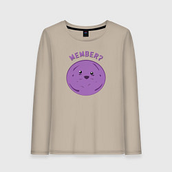 Женский лонгслив А ты помнишь? Ягодки - вспоминашки Южный парк