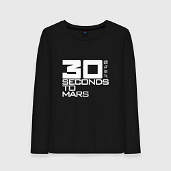 Женский лонгслив 30 Seconds To Mars logo