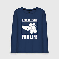 Женский лонгслив Best Friends For Life-Кулак встрою