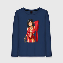 Лонгслив хлопковый женский Kaileena from prince of persia, цвет: тёмно-синий