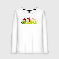 Женский лонгслив Mama Grinch Family