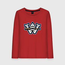 Женский лонгслив Wilmington sharks - baseball team