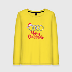 Женский лонгслив AUDI MERRY CHRISTMAS