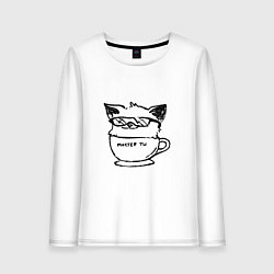 Женский лонгслив Курсэд Кэтс двадцать семь