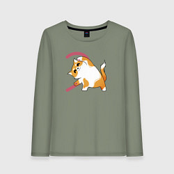 Женский лонгслив Котики вторая половина сердца