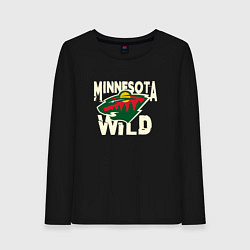 Женский лонгслив Миннесота Уайлд, Minnesota Wild