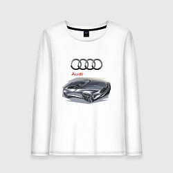 Женский лонгслив Audi Concept