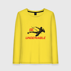 Женский лонгслив Be Undeniable