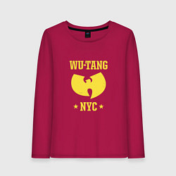 Женский лонгслив Wu тang NYC