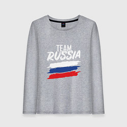 Женский лонгслив Team - Russia