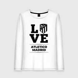 Женский лонгслив Atletico Madrid Love Классика