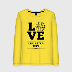 Женский лонгслив Leicester City Love Классика