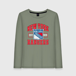 Женский лонгслив NY RANGERS NHL НЬЮ-ЙОРК РЕЙНДЖЕРС