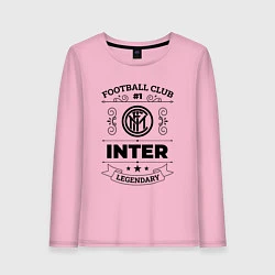 Женский лонгслив Inter: Football Club Number 1 Legendary