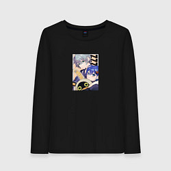 Лонгслив хлопковый женский Cunning Hares Zenless Zone Zero, цвет: черный