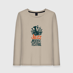 Женский лонгслив Jazz - Festival