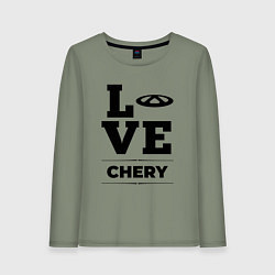 Женский лонгслив Chery love classic