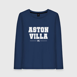 Женский лонгслив Aston Villa football club классика