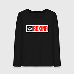 Женский лонгслив Ring of boxing