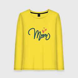 Женский лонгслив Mom Love