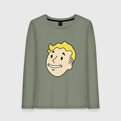 Женский лонгслив Vault boy head