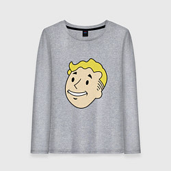 Женский лонгслив Vault boy head