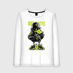 Женский лонгслив Duck in style