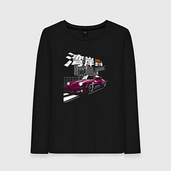 Женский лонгслив Порше 911 арт