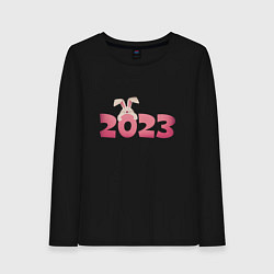 Женский лонгслив Pink rabbit 2023