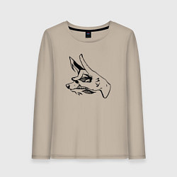 Женский лонгслив Дьявол-лис