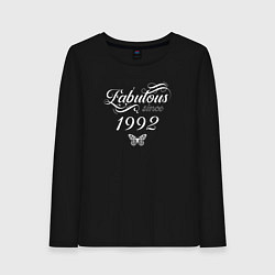 Женский лонгслив Fabulous since 1992