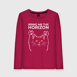 Женский лонгслив Bring Me the Horizon rock cat