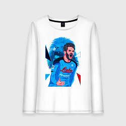 Женский лонгслив Хвича Кварацхелия Наполи Кварадона