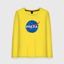 Женский лонгслив Pizza x NASA