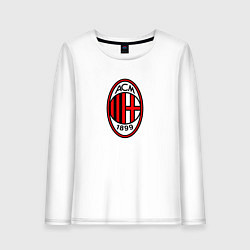 Женский лонгслив Футбольный клуб Milan
