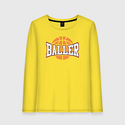 Женский лонгслив Baller style