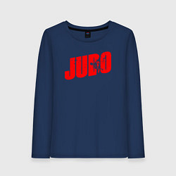 Женский лонгслив Judo red