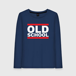 Женский лонгслив Old school - experience