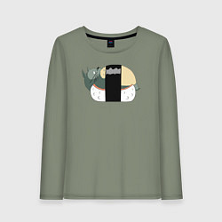 Женский лонгслив Тоторо суши