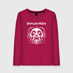 Женский лонгслив Depeche Mode rock panda