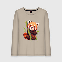 Женский лонгслив The Red Panda