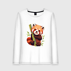 Женский лонгслив The Red Panda