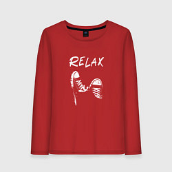 Женский лонгслив Relax