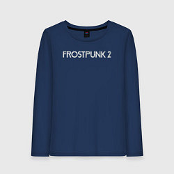 Женский лонгслив Frostpunk 2 logo