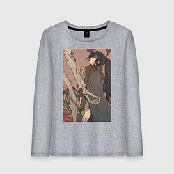 Женский лонгслив Усянь Вэй с катаной