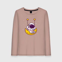 Женский лонгслив Космические качели