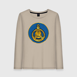 Лонгслив хлопковый женский Гёты из Total War: Attila, цвет: миндальный